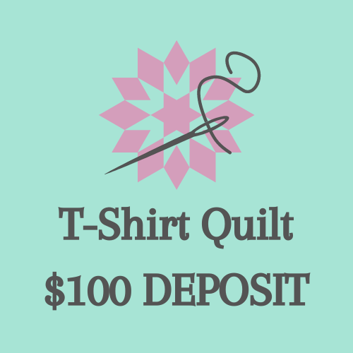T-Shirt Quilt Deposit
